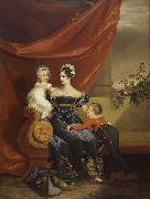 George Dawe Charlotte of Prussia with children Spain oil painting artist